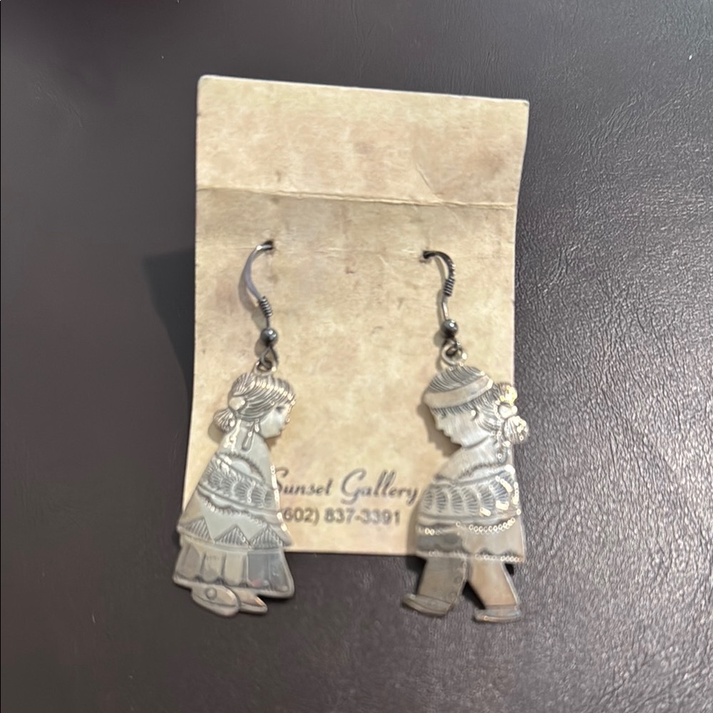 Silver Silver Earrings